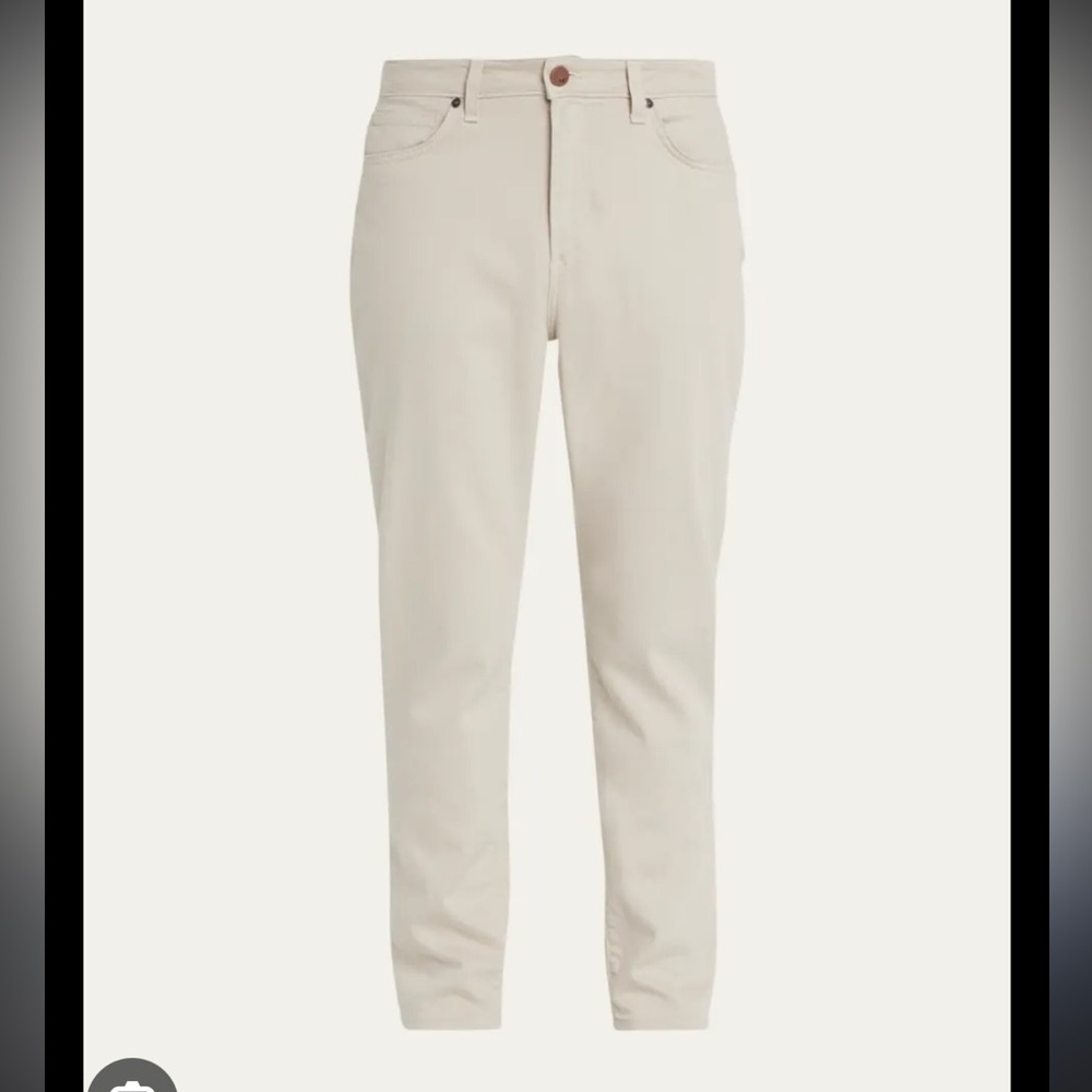 MON FRERE Brando‎ Parisian Luxe Slim Fit Khaki Pants - Picture 3 of 8